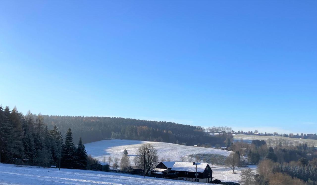Wohlfuehlherberge Weitblick Erlbach  Exteriér fotografie