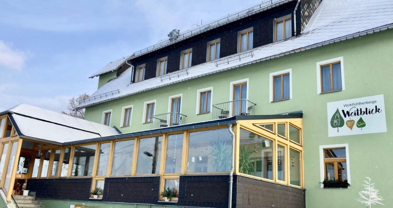 Wohlfuehlherberge Weitblick Erlbach  Exteriér fotografie